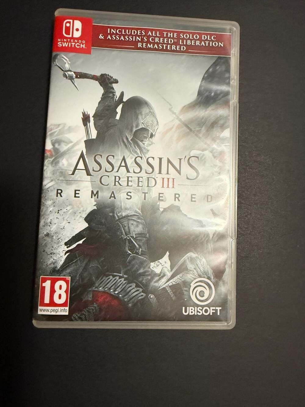 Ubisoft Assassin's Creed III Remastered Nintendo Switch Physical Game